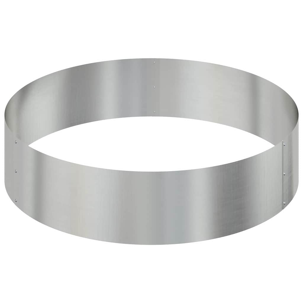 Have Blomsterkrukke Sølv 90 x 90 x 20 cm Galvaniseret stål