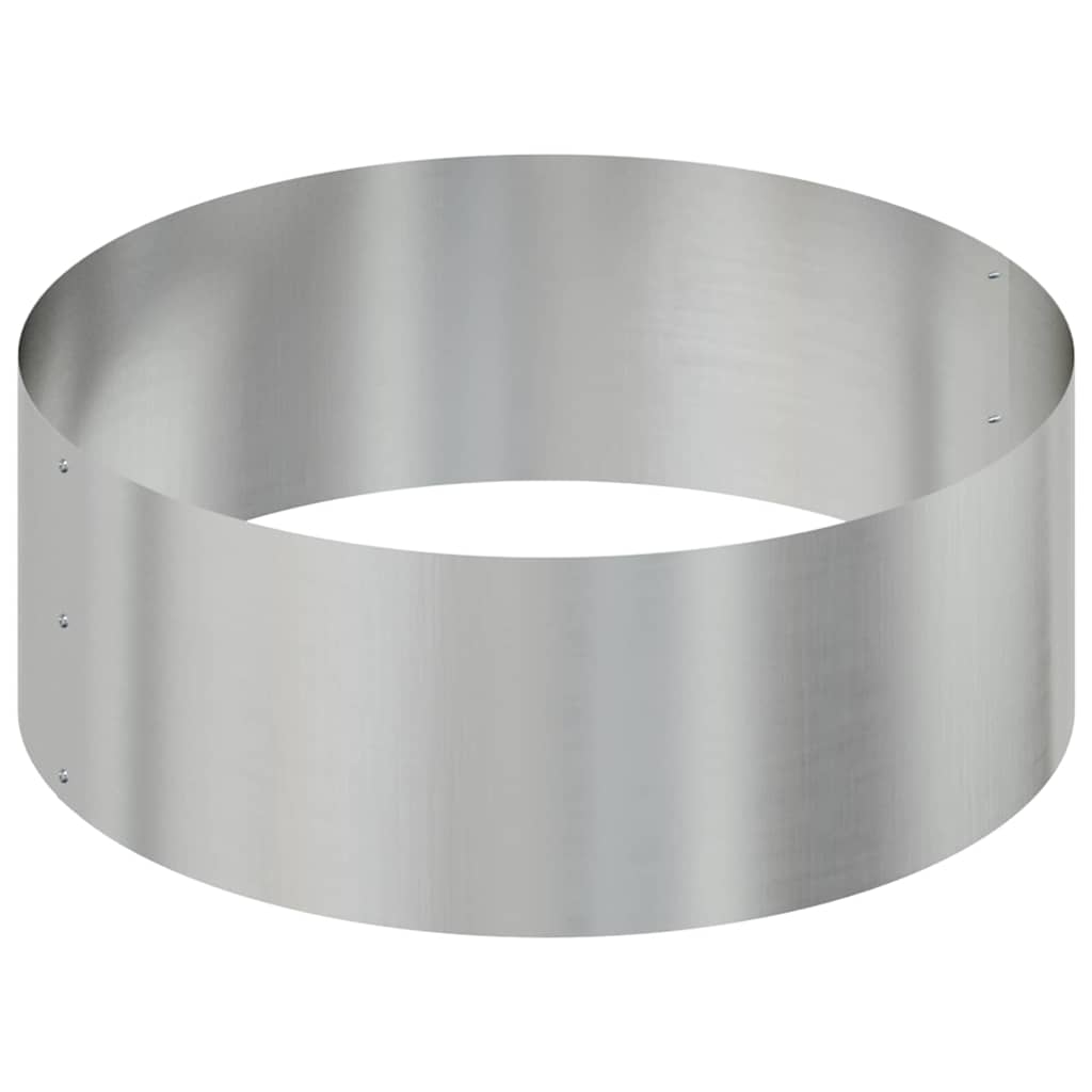 Have Blomsterkrukke Sølv 90 x 90 x 20 cm Galvaniseret stål