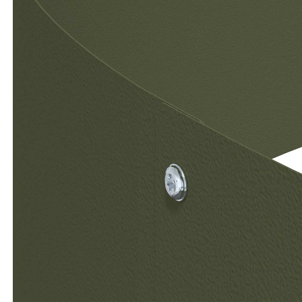 Have Blomsterkrukke Oliven grøn 120 x 120 x 20 cm