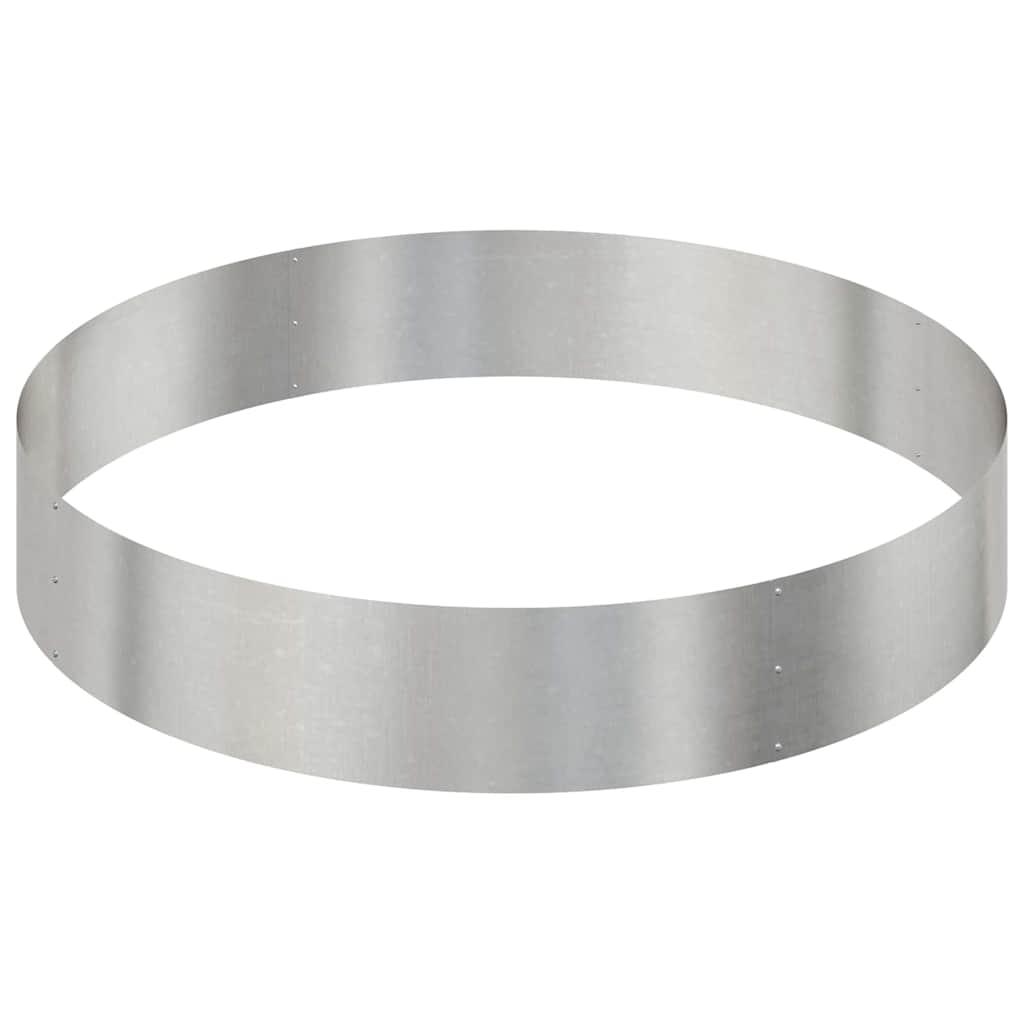 Have Blomsterkrukke Sølv 120 x 120 x 20 cm Rustfrit stål