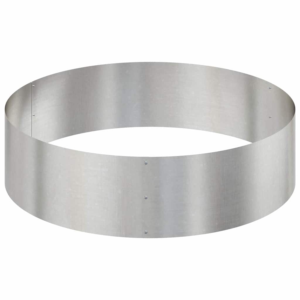 Have Blomsterkrukke Sølv 120 x 120 x 20 cm Rustfrit stål