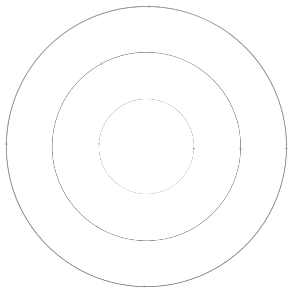 Have Blomsterkrukke Sølv 120 x 120 x 20 cm Rustfrit stål