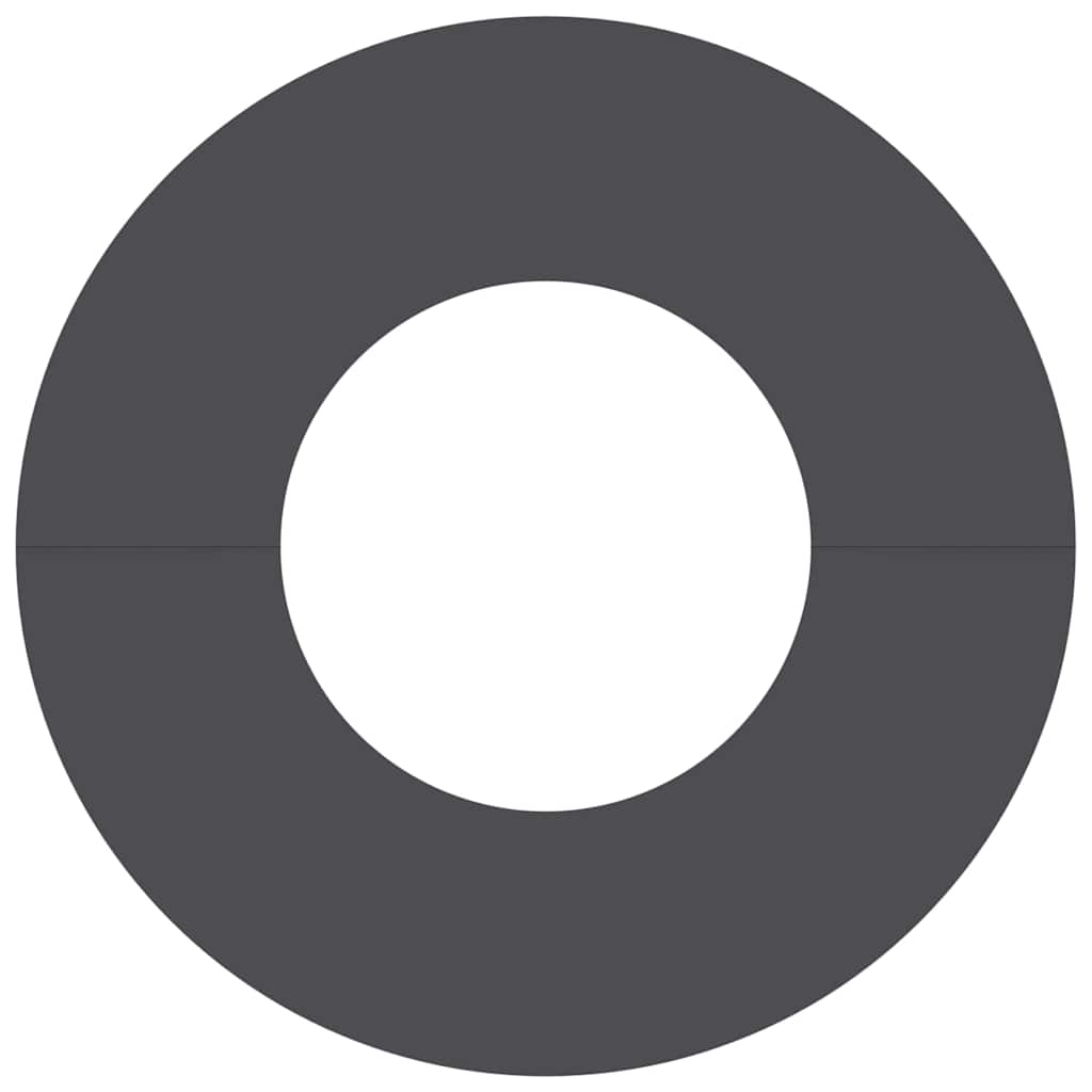 egnet til flade træริงe 5 pcs Sort Ø30 / 60 cm Stål