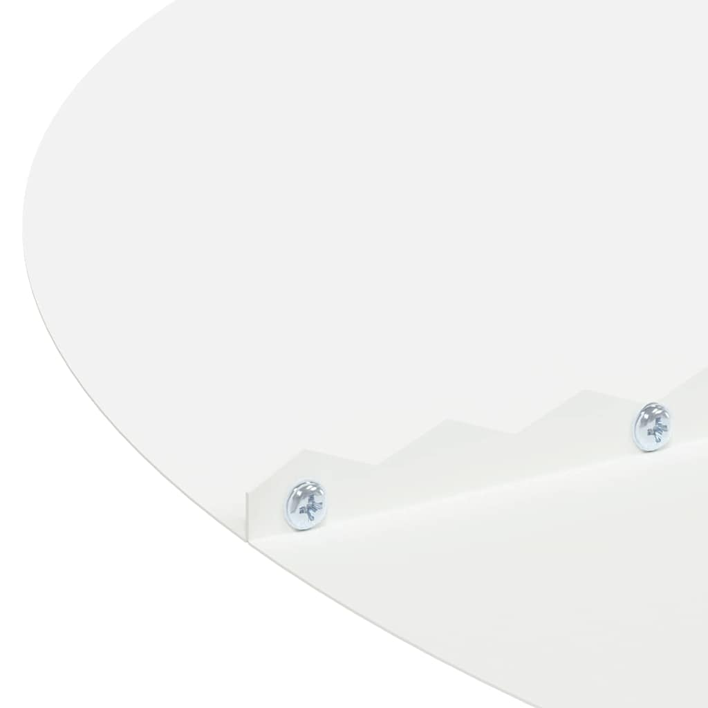 egnet til flade træริงe 5 pcs Hvid Ø30 / 60 cm Stål