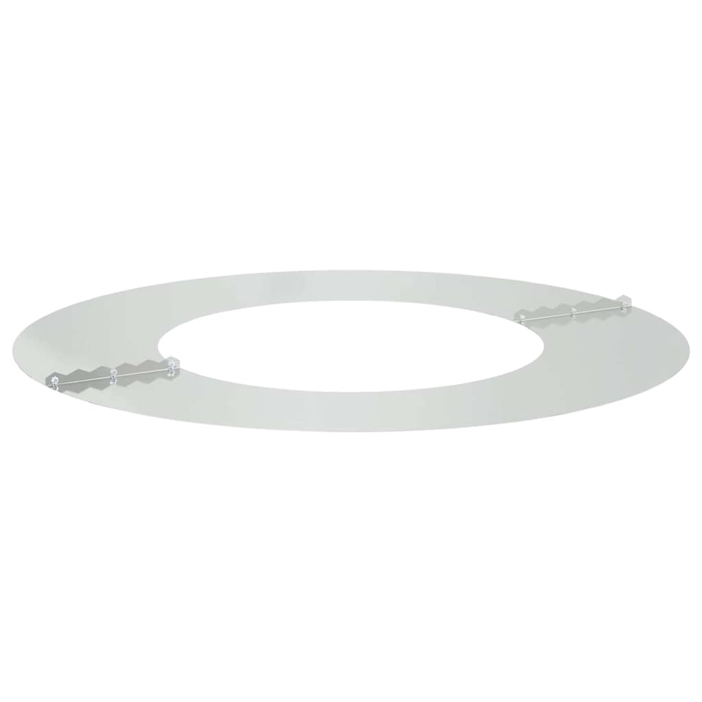 egnet til flade træริงe 5 pcs Sølv Ø40 / 70 cm Galvaniseret stål