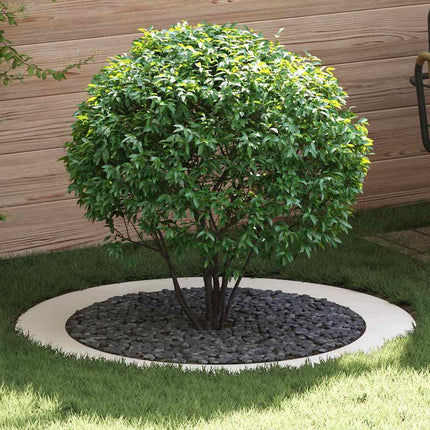 egnet til flad træring Hvid Ø90 / 120 cm Stål