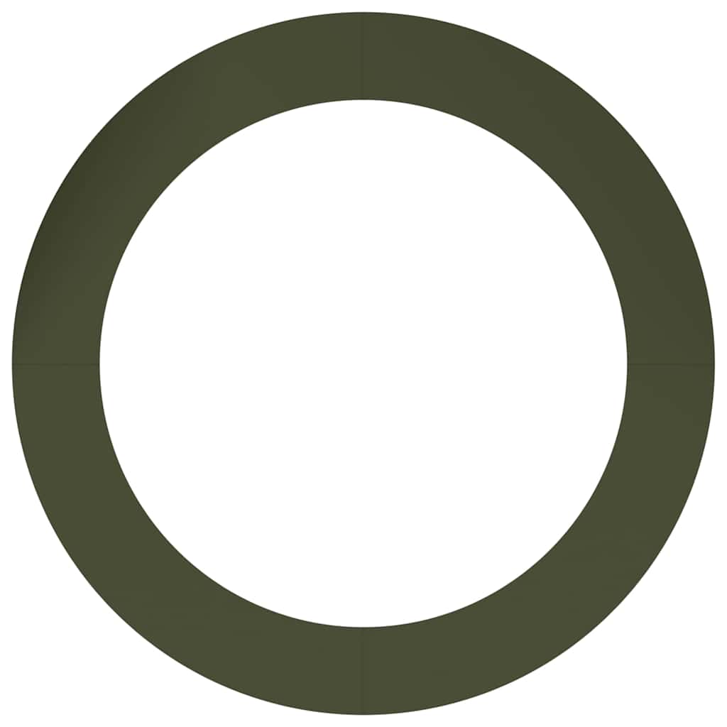 egnet til flade træริงe 5 pcs Olivengrøn Ø90 / 120 cm Stål