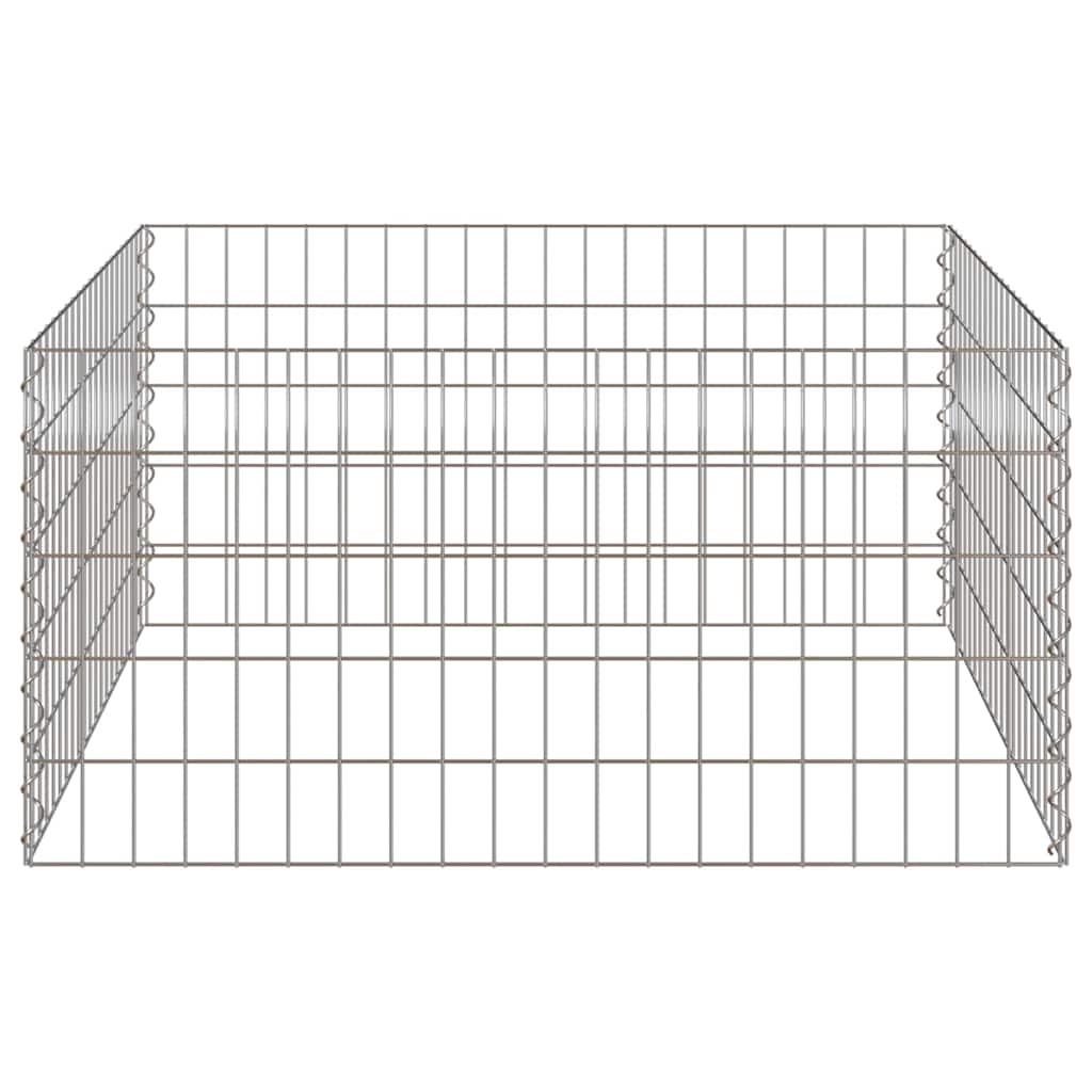 Square Komposter 100 x 100 x 50 cm Jern