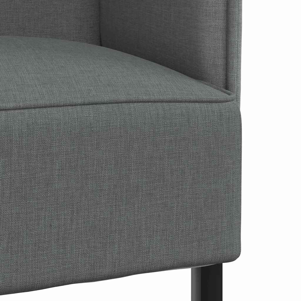 Høj ryg sofa Mørkegrå 109 x 56 x 121 cm Stof
