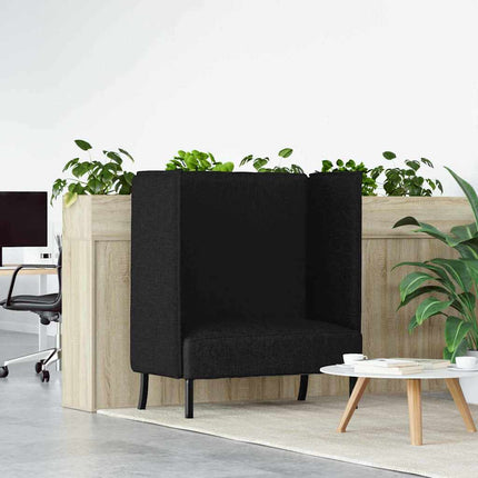 Høj ryg sofa 101cm Sort Stof