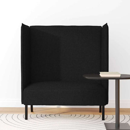 Høj ryg sofa 101cm Sort Stof