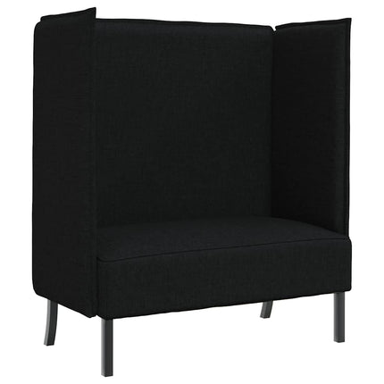Høj ryg sofa 101cm Sort Stof