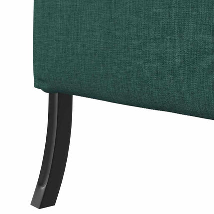 Høj ryg sofa 101cm Mørkegrøn Stof