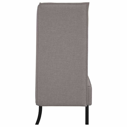 Høj ryg sofa 101cm Gråbrun Stof