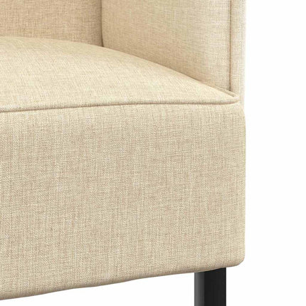 Høj ryg sofa 101cm Creme Stof