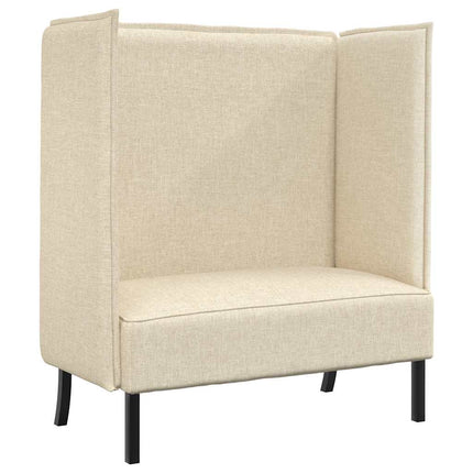 Høj ryg sofa 101cm Creme Stof