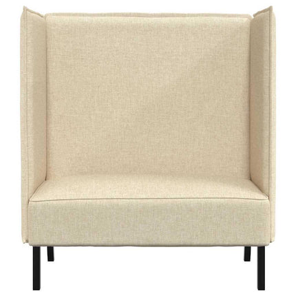 Høj ryg sofa 101cm Creme Stof