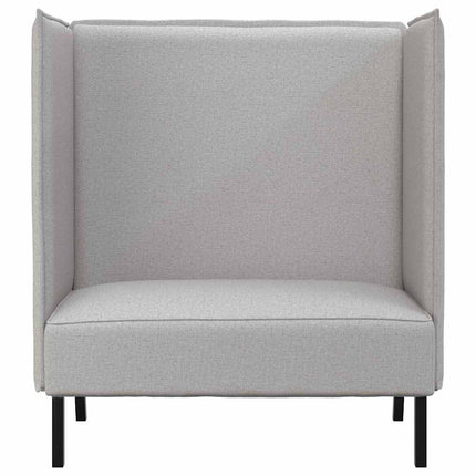 Høj ryg sofa Sky grey 109 x 56 x 121 cm Stof