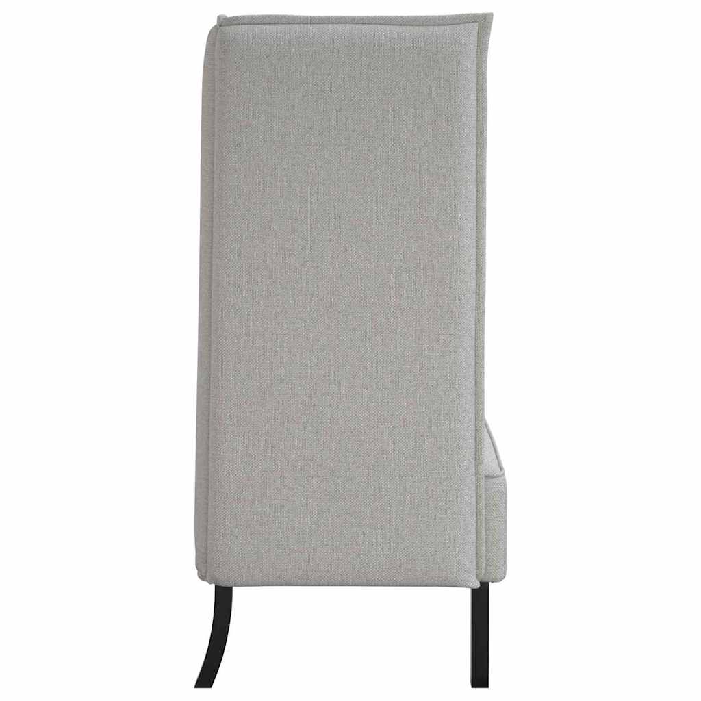 Høj ryg sofa Sky grey 109 x 56 x 121 cm Stof