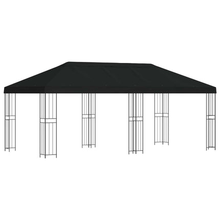 Have Gazebo 6 x 3 m Sort Polyester og Stål 190 gsm