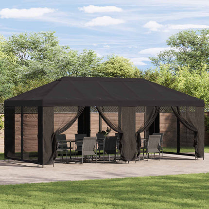 Have Gazebo 6 x 3 m Antracit Polyester og Stål 190