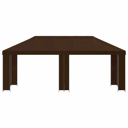 Have Gazebo 6 x 3 m Brun Polyester og Stål 190