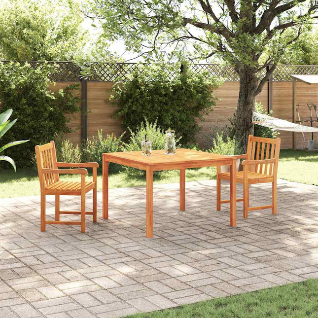 Have Spisebordssæt 3 stk. Brun Massivt akacietræ