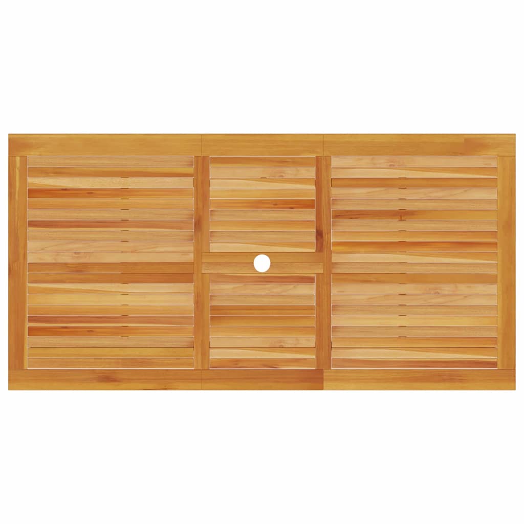Have Spisebordssæt 7 pcs Brun Massivt Akacietræ