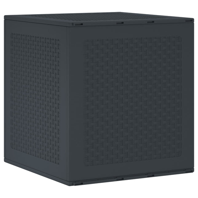 Opbevaringskasse Antracit 55 x 53 x 57 cm Polypropylen