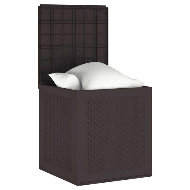 Opbevaringskasse Brun 55 x 53 x 57 cm Polypropylen