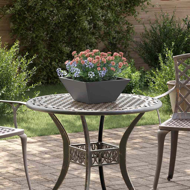 Have Blomsterkrukke 5 pcs Sort 35 x 35 x 15 cm Koldvalset stål