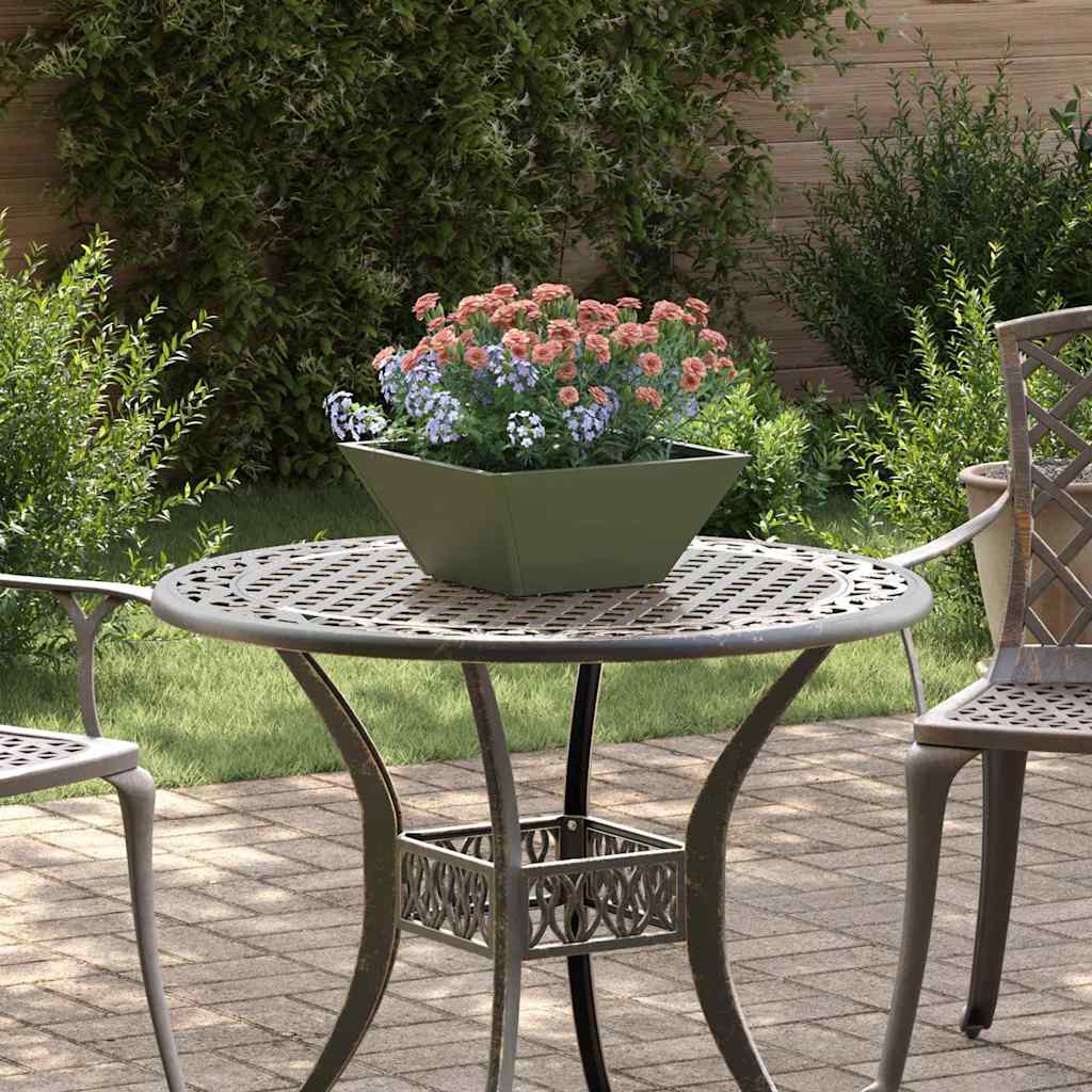 Have Blomsterkrukke 5 pcs Oliven grøn 35 x 35 x 15 cm