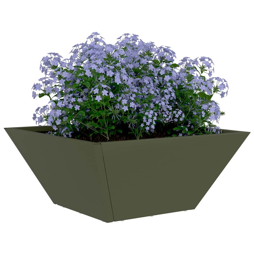 Have Blomsterkrukke 5 pcs Oliven grøn 35 x 35 x 15 cm