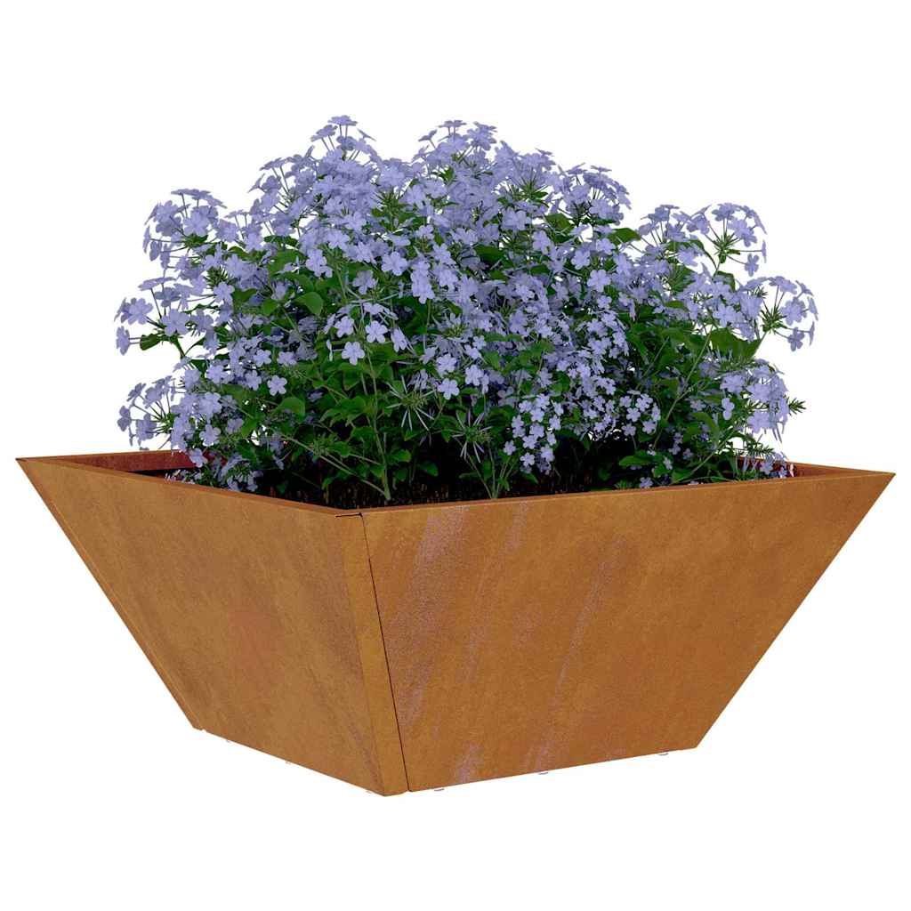 Have Blomsterkrukke 5 pcs Rusten 35 x 35 x 15 cm Cortenstål