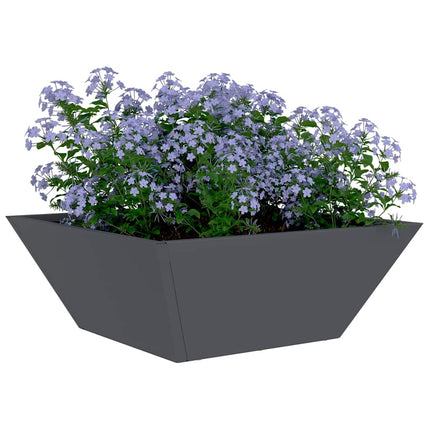 Have Blomsterkrukke 5 stk. Antracit 40 x 40 x 15 cm