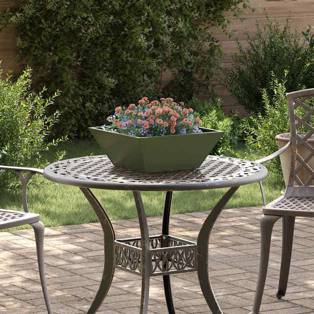 Have Blomsterkrukke 5 pcs Oliven grøn 40 x 40 x 15 cm