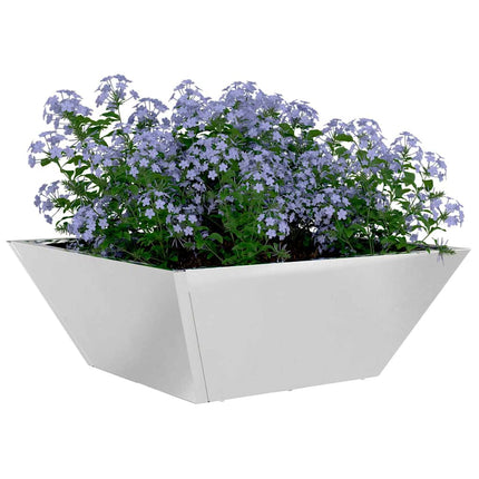 Have Blomsterkrukke 5 stk. Sølv 40 x 40 x 15 cm Rustfrit stål