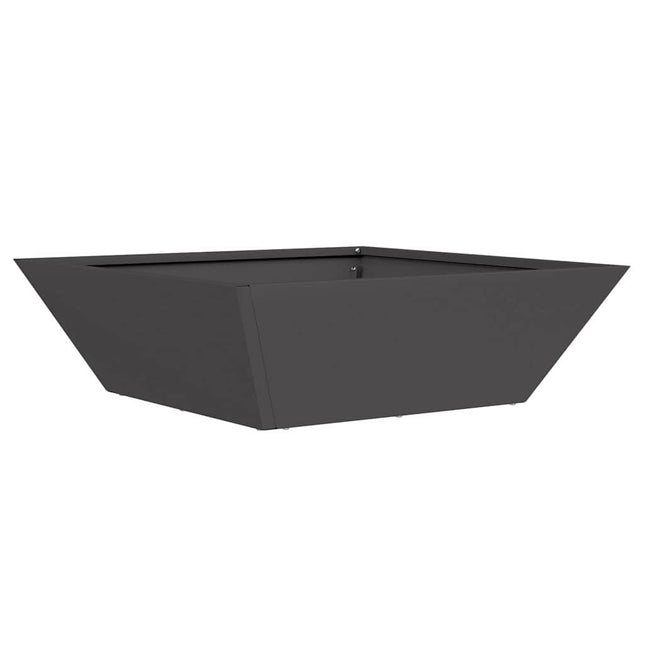 Have Blomsterkrukke Sort 50 x 50 x 15 cm Koldvalset stål