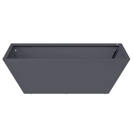 Have Blomsterkrukke 5 stk. Antracit 50 x 50 x 15 cm