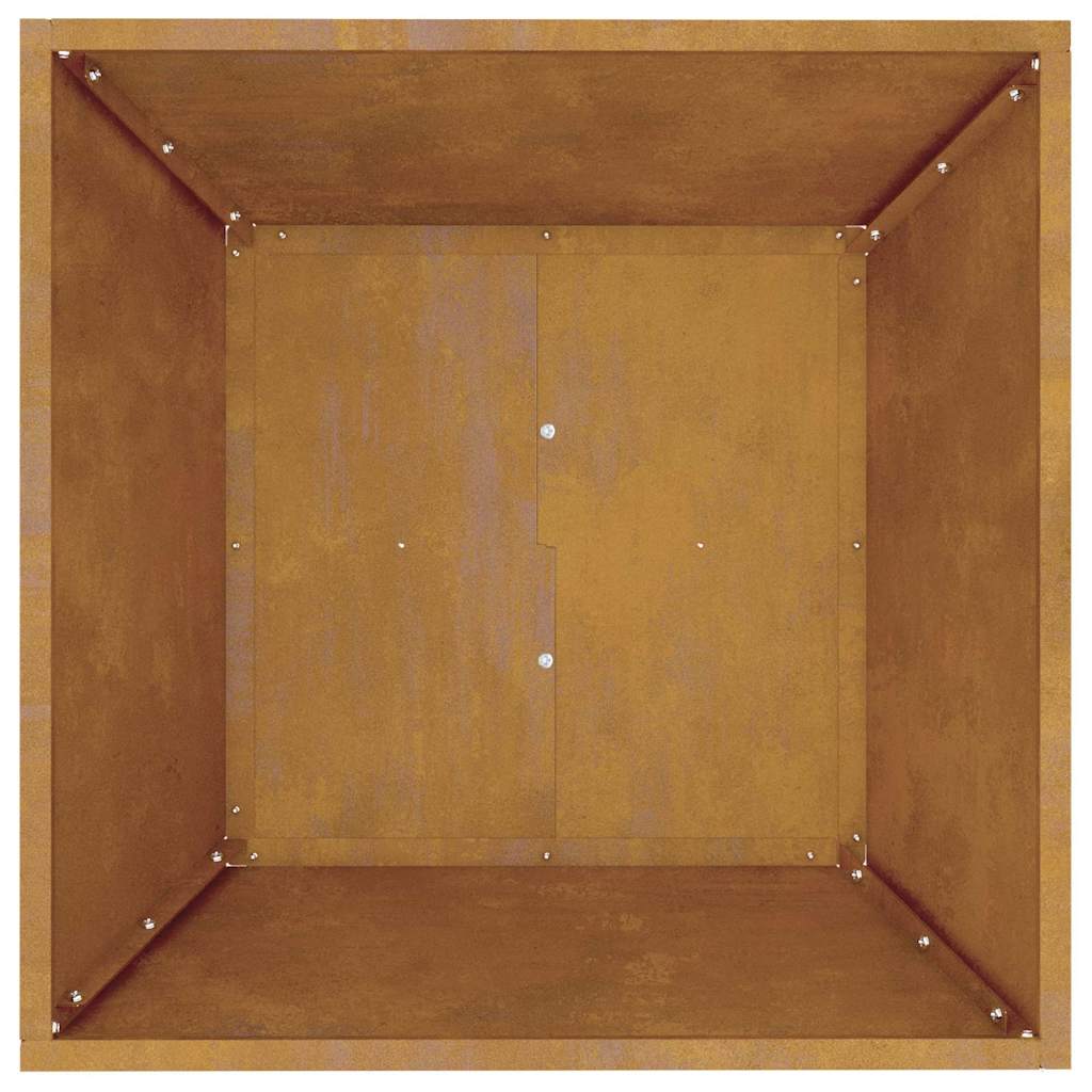 Have Blomsterkrukke Rusten 50 x 50 x 15 cm Cortenstål