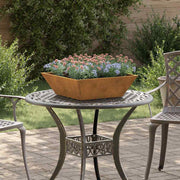 Have Blomsterkrukke 5 pcs Rusten 50 x 50 x 15 cm Cortenstål