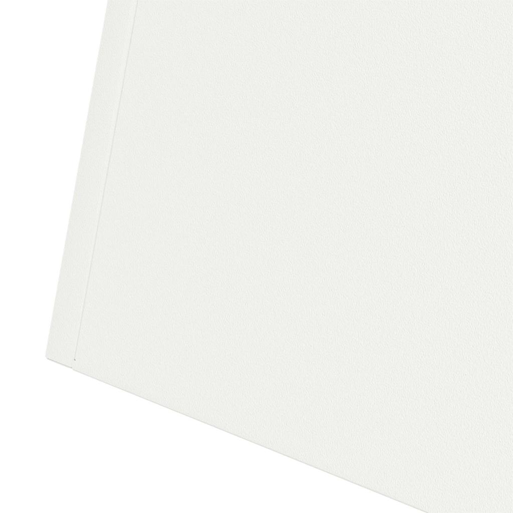 Søjle Plantekasse Hvid 35 x 35 x 73 cm Stål