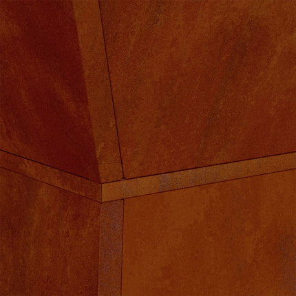 Søjle Plantekasse Rusten 35 x 35 x 73 cm Cortenstål
