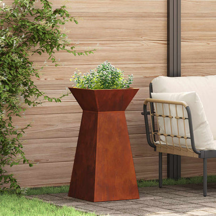 Søjle Plantekasse Rusten 35 x 35 x 73 cm Cortenstål
