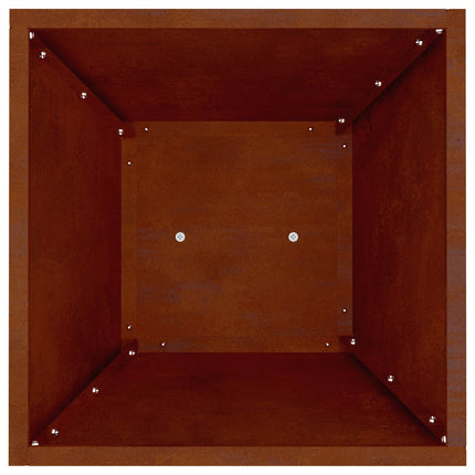 Søjle Plantekasse Rusten 35 x 35 x 73 cm Cortenstål