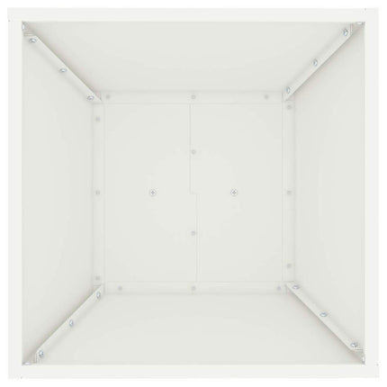 Søjle Plantekasse Hvid 40 x 40 x 100 cm