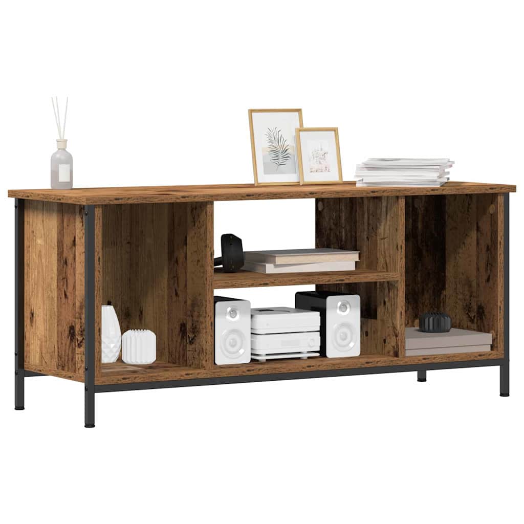 TV Skab Gammelt træ 102 x 35 x 45 cm Konstrueret træ