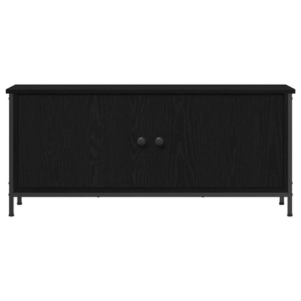 TV-skab 100 x 35 x 45 cm Sort eg Konstrueret træ