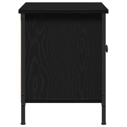 TV-skab 100 x 35 x 45 cm Sort eg Konstrueret træ