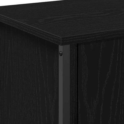 TV-skab 60 x 35 x 45 cm Sort eg Konstrueret træ